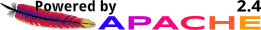 Powered by Apache 2.4